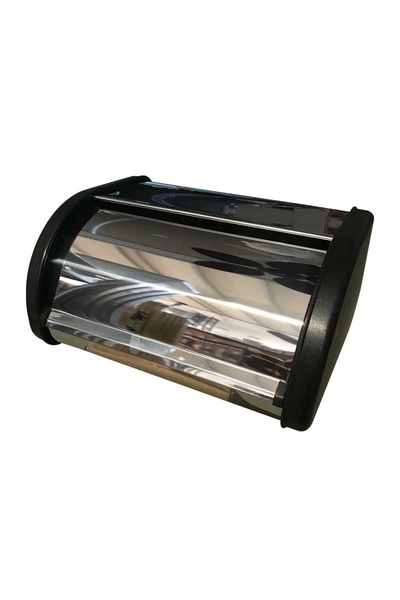 474M Paslanmaz Gümüş Mint Mini Ekmeklik - Thumbnail