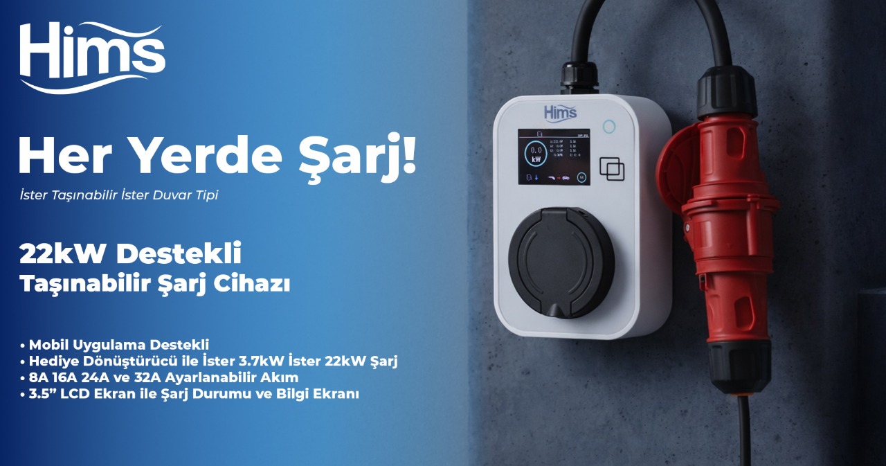 Hims Eektrikli Araç Şarj Cihazı
