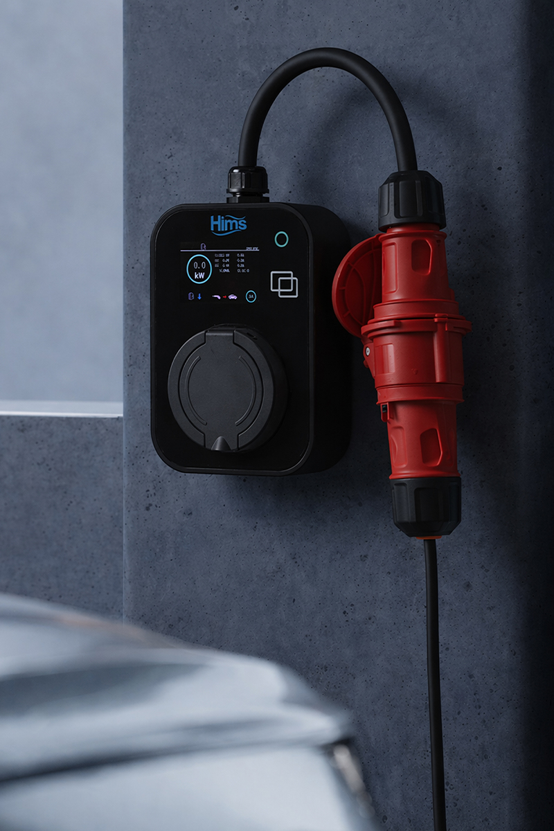 Taşınabilir Elektrikli Araç Şarj İstasyonu