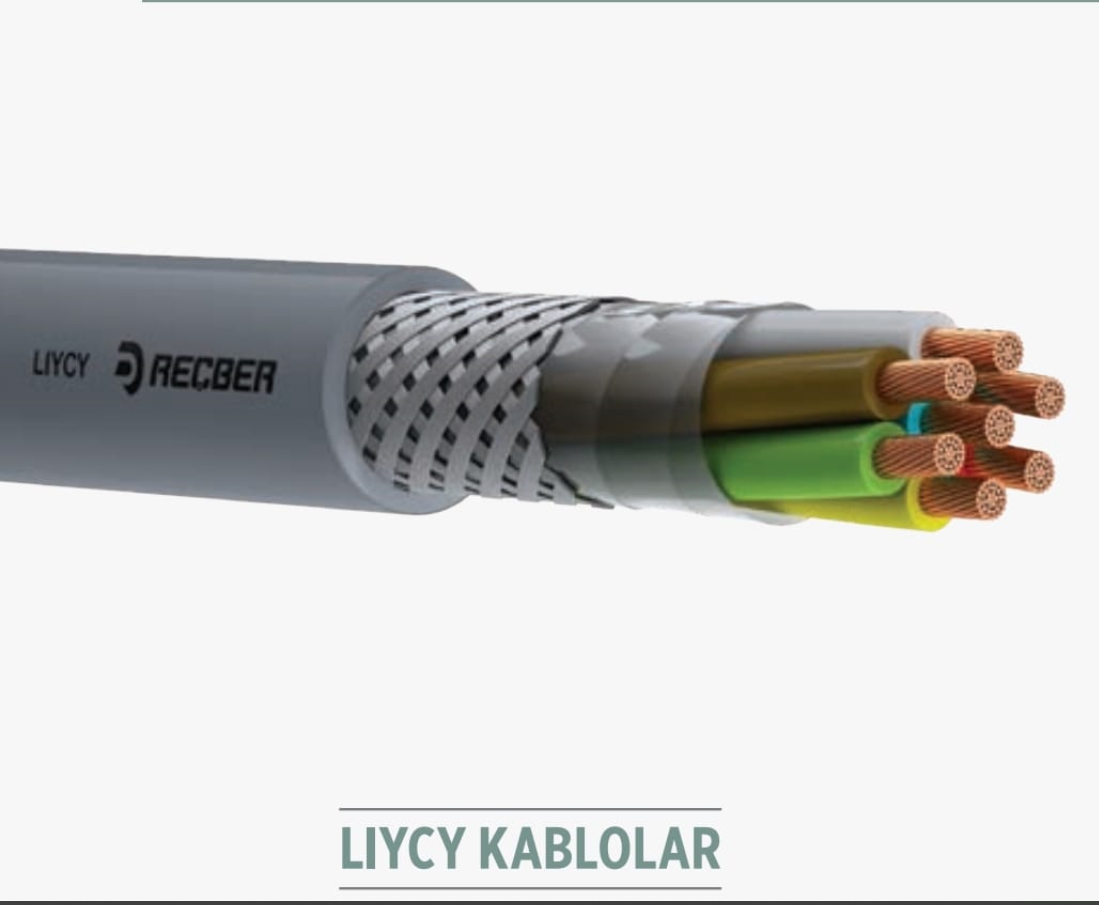 Reçber LYCY PVC Sinyal Kablosu