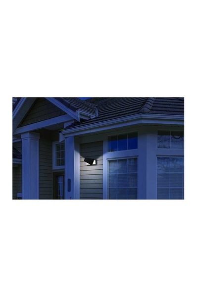 Ack AG40-01802 3000K Günışığı 13W Siyah Kasa Bahçe Duvar Apliği - Thumbnail