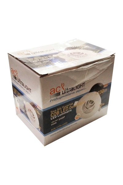 ACK 215006001 13W 6500K Beyaz COB Sharp Led Downlight Spot Lamba - Thumbnail