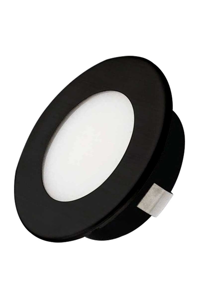 Ack AH07-01231 3000K Günışığı 2.5W Sİyah Kasa Sıva Altı Led Spot Armatür
