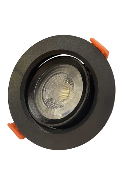 ACK AD01-00511 4000K Ilık Beyaz 5W Siyah Kasa Led Spot Armatür - Thumbnail