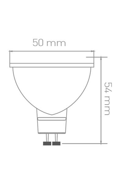 ACK - Ack AA24-01551 5W 4000K Ilık Beyaz GU10 Reflektörlü Led Ampul Ack AA24-01551 5W 4000K Ilık Beyaz GU10 Reflektörlü Led Ampul - Thumbnail