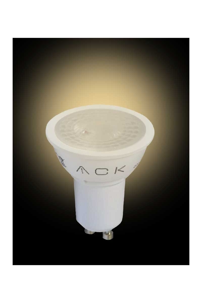 ACK - Ack AA24-01551 5W 4000K Ilık Beyaz GU10 Reflektörlü Led Ampul Ack AA24-01551 5W 4000K Ilık Beyaz GU10 Reflektörlü Led Ampul - Thumbnail