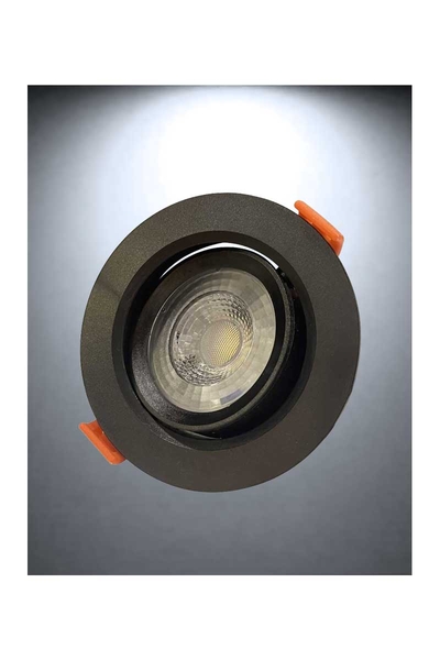 Ack AD01-00531 6500K Beyaz 5W Siyah Kasa Led Spot Armatür - Thumbnail