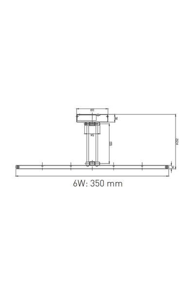 ACK - Ack AH10-00130 6500K Beyaz 6W Beyaz Kasa Ledli Tablo Apliği Ack AH10-00130 6500K Beyaz 6W Beyaz Kasa Ledli Tablo Apliği - Thumbnail