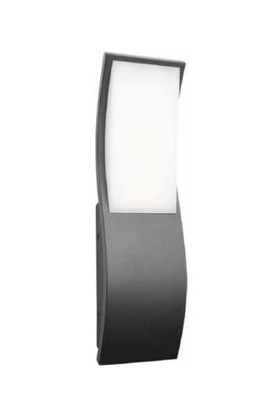 ACK AG40-01702 3000K Günışığı 7W Siyah Kasa Bahçe Duvar Apliği - Thumbnail