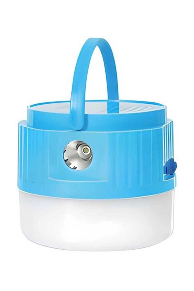 ACK - ACK A04-00130 7500K Mavi Kasa Şarjlı Kamp Lambası ACK - ACK A04-00130 7500K Mavi Kasa Şarjlı Kamp Lambası