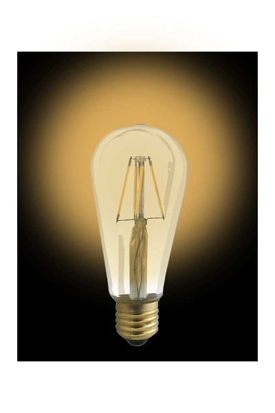 ACK - ACK AB46-00420 4W E27 2200K Sarı ST64 Led Rustik Ampul ACK AB46-00420 4W E27 2200K Sarı ST64 Led Rustik Ampul - Thumbnail