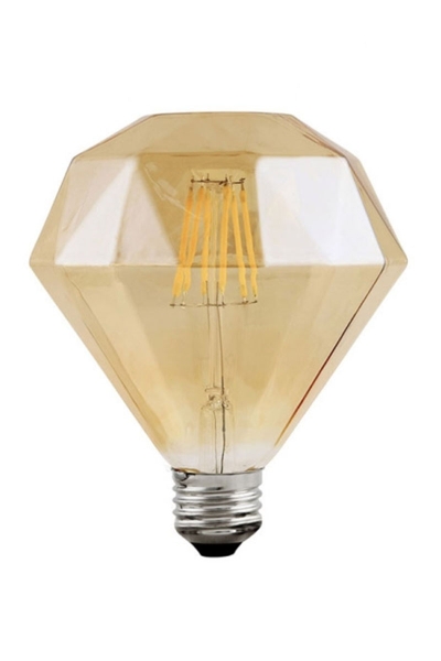 ACK - ACK AB50-00420 4W E27 2200K Sarı Led Prizmatik Rustik Ampul ACK - ACK AB50-00420 4W E27 2200K Sarı Led Prizmatik Rustik Ampul