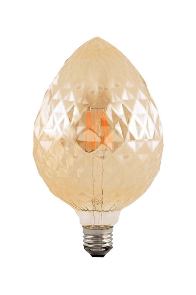 ACK - ACK AB55-00420 4W E27 2200K Sarı G95 Led Rustik Ampul ACK - ACK AB55-00420 4W E27 2200K Sarı G95 Led Rustik Ampul