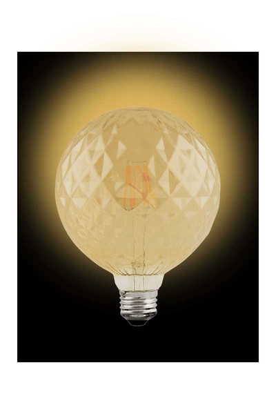 ACK - ACK AB58-00420 4W E27 2200K Sarı G125 Led Rustik Ampul ACK AB58-00420 4W E27 2200K Sarı G125 Led Rustik Ampul - Thumbnail