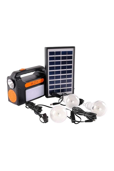 ACK - ACK AC01-00830 1W 220V 6500K Solar El Feneri - Kamp Lambası Seti ACK - ACK AC01-00830 1W 220V 6500K Solar El Feneri - Kamp Lambası Seti