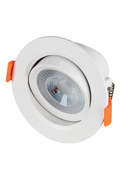 ACK AD01-00510 4000K Ilık Beyaz 5W Beyaz Kasa Cob Led Spot Armatür - Thumbnail