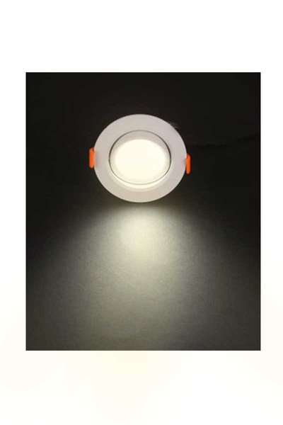 ACK AD01-00510 4000K Ilık Beyaz 5W Beyaz Kasa Cob Led Spot Armatür - Thumbnail
