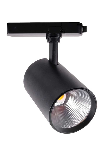 ACK AD30-01531 6500K Beyaz 30W Siyah Kasa Led Ray Spot