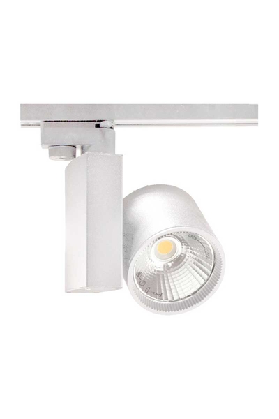 ACK - ACK AD30-04030 6500K Beyaz 30W Beyaz Kasa Cob Led Ray Spot Armatür