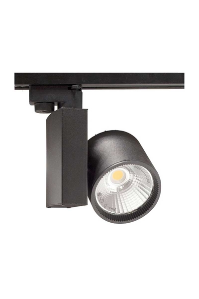 ACK - ACK AD30-04031 6500K Beyaz 30W Siyah Kasa Cob Led Ray Spot Armatür