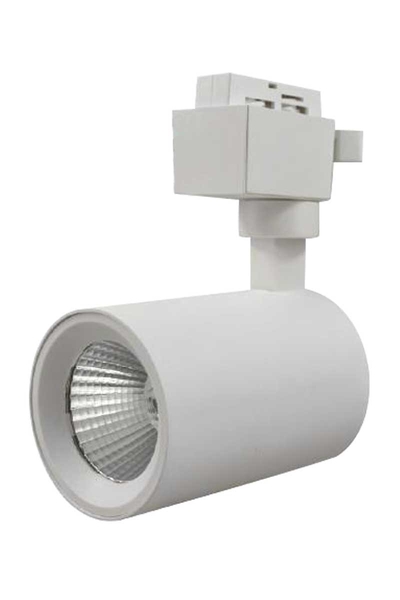 ACK - ACK AD30-11030 6500K Beyaz 10W Beyaz Kasa Cob Led Ray Spot Armatür
