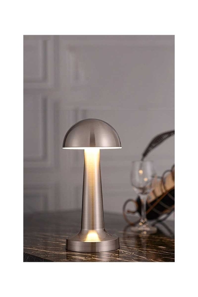 ACK AF11-00295 2W Krom Gövde Ledli Dokunmatik Dimli Masa Lambası - Thumbnail