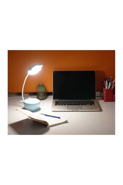 Ack AF11-10010 2 Renkli Mavi Kasa ŞArj Edilebilir Masa Lambası - Thumbnail