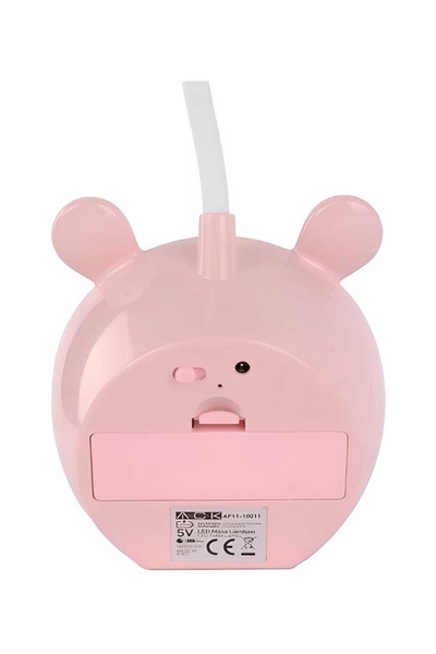 Ack AF11-10011 2 Renkli Pembe Kasa Şarj Edilebilir Masa Lambası - Thumbnail