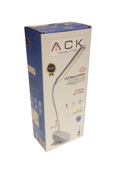 Ack AF11-10012 2.5W 2 Renkli Şarj Edilebilir Masa Lambası - Thumbnail