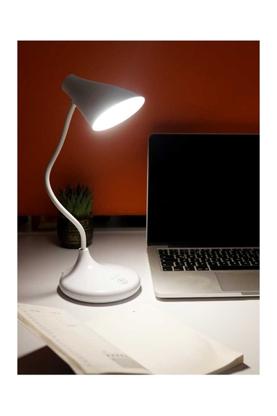 ACK AF11-10013 3W 3 Renkli Şarj Edilebilir Masa Lambası - Thumbnail