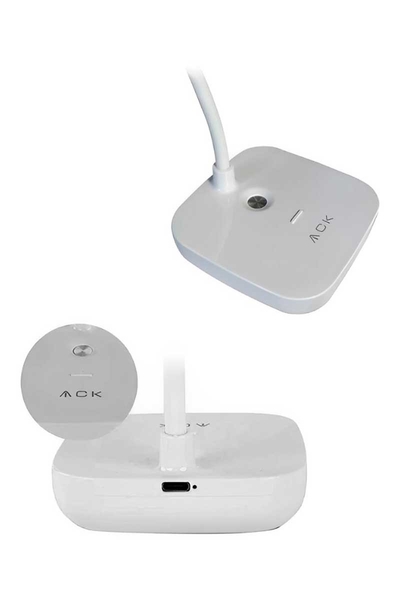 ACK AF11-10017 3W 2 Renkli Dokunmatik Şarjlı Masa Lambası - Thumbnail