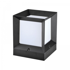 ACK - ACK AG31-00132 60W E27 Siyah Ikarus Set Üstü Bahçe Armatürü