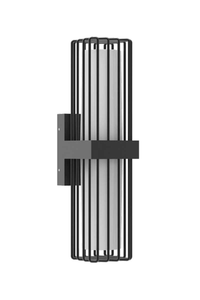 ACK - ACK AG36-00422 60W E27 419mm Asos Alüminyum Siyah Bahçe Apliği