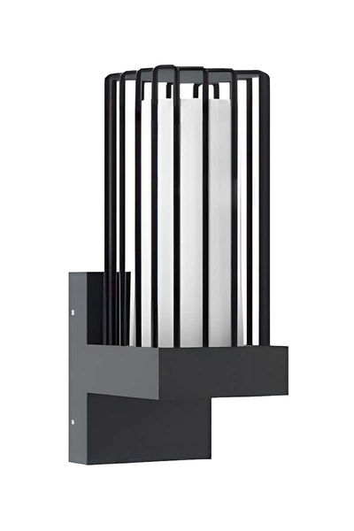 ACK - ACK AG36-00432 60W E27 280mm Asos Alüminyum Siyah Bahçe Apliği ACK - ACK AG36-00432 60W E27 280mm Asos Alüminyum Siyah Bahçe Apliği