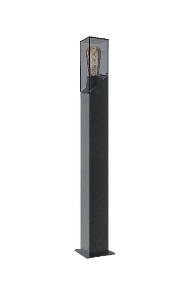 ACK - ACK AG36-00512 60W E27 800mm Karya Alüminyum Siyah Bahçe Armatürü ACK - ACK AG36-00512 60W E27 800mm Karya Alüminyum Siyah Bahçe Armatürü