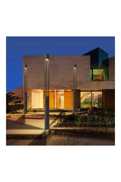 Ack AG43-06001 30W 3000K Günışığı Bella Bahçe Aydınlatma Direği - Thumbnail