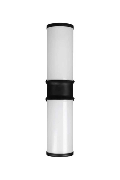 ACK - ACK AG56-04221 E27 Siyah Aria Çift Taraflı Bahçe Duvar Apliği