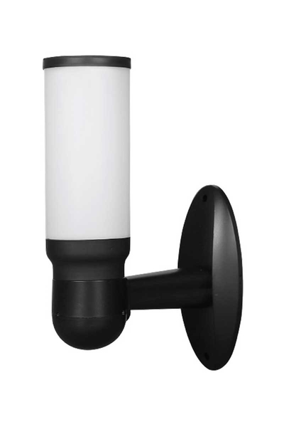 ACK - ACK AG56-04321 E27 Aria Siyah Bahçe Duvar Apliği