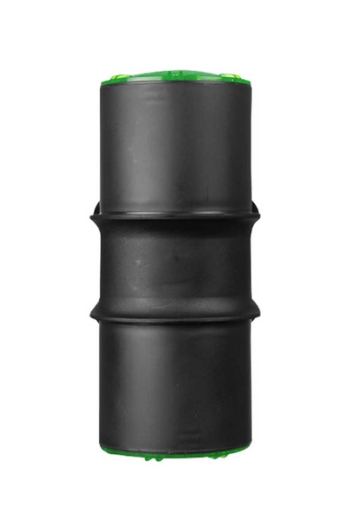 ACK AG56-06150 GU10 Yeşil Cam Siyah Çift Taraflı Bahçe Duvar Apliği