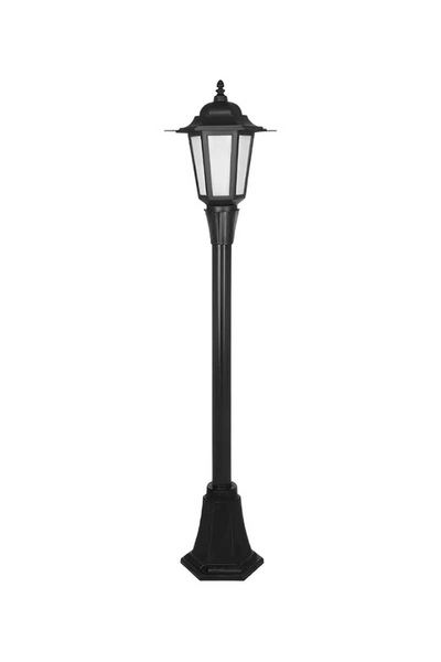 ACK - ACK AG57-05521 E27 2150mm Frigia PC Siyah Bahçe Armatürü ACK - ACK AG57-05521 E27 2150mm Frigia PC Siyah Bahçe Armatürü