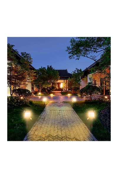 ACK AG60-01881 8W/h Amber Solar Led Kazıklı Çim Armatürü - Thumbnail