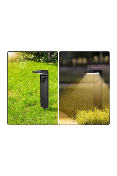 ACK AG60-038013000K Günışığı Solar Led Kazıklı Bahçe Armatürü - Thumbnail