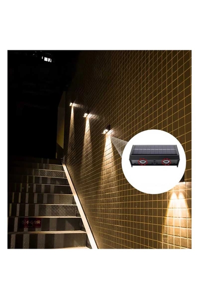 Ack Ag60-05801 114x60x54mm 3000k Tek Yonlu Sıyah Govde Solar Led Bahce Armaturu - Thumbnail