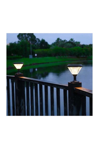 ACK AG60-07801 20W 3000K Günışığı Solar Led Bahçe Armatürü - Thumbnail