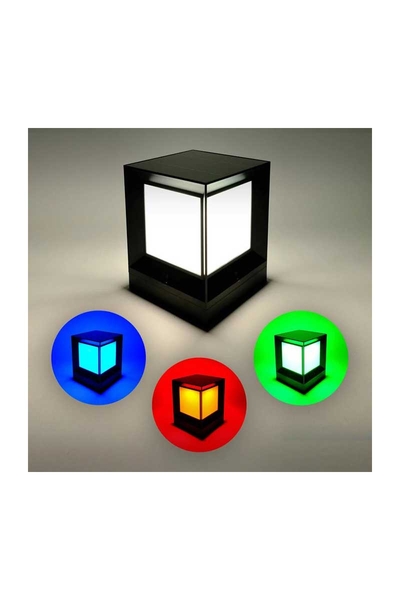 ACK - ACK AG60-08891 40W RGB Solar Led Bahçe Armatürü ACK AG60-08891 40W RGB Solar Led Bahçe Armatürü - Thumbnail
