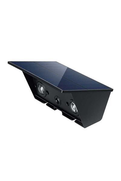 ACK - Ack Ag60-09801 142x73x80mm 3000k Cıft Yonlu Sıyah Govde Solar Led Bahce Armaturu
