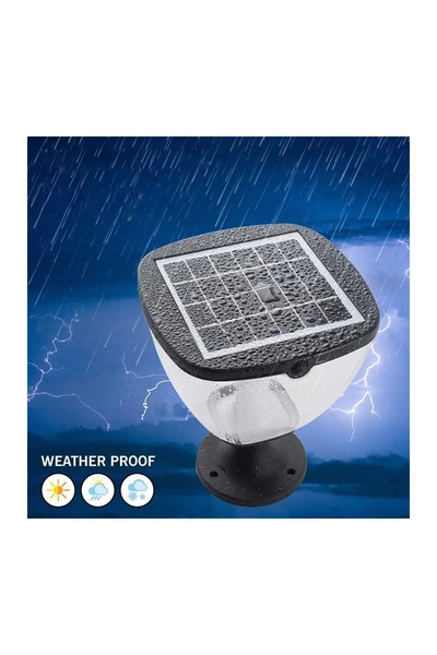 ACK AG60-09891 8W/h Ayarlanabilir Renk Solar Led Bahçe Armatürü - Thumbnail