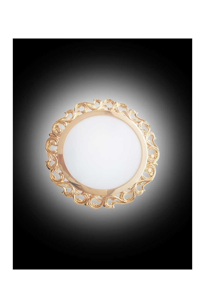 ACK - ACK AH04-11236 6500K Beyaz 12W Gold Kasa Sıva Altı Dekoratif Led Panel Armatür ACK AH04-11236 6500K Beyaz 12W Gold Kasa Sıva Altı Dekoratif Led Panel Armatür - Thumbnail