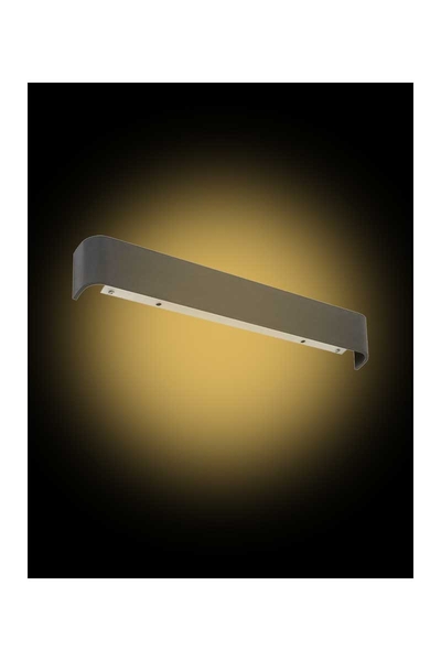 ACK AH07-03301 3000K Günışığı 12W Siyah Kasa Avva Led Duvar Armatürü - Thumbnail