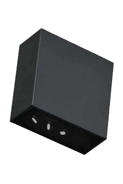 ACK - ACK AH07-03501 3000K Günışığı 4W Siyah Kasa Led Duvar Apliği